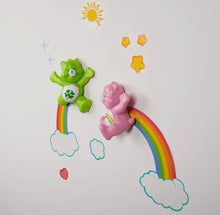 Load image into Gallery viewer, Ffigyrau wal Good Luck a Cheer Care Bears / Good Luck and Cheer Care Bears wal figures
