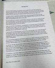 Load image into Gallery viewer, Llyfr ‘C’mon the Town’ am hanes CPD Tref Caernarfon o 2018 / ‘C’mon the Town’ book about the history of Caernarfon Town FC from 2018
