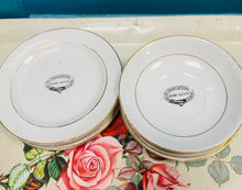 Load image into Gallery viewer, Platiau a soseri Hynafol ‘Welsh Congregational Church Soar Nevin’ / ‘Welsh Congregational Church Soar Nevin’ Antique plates and saucers
