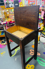 Load image into Gallery viewer, Desg ysgol Mahogany o’r cyfnod Edwardaidd / Edwardian Antique Mahogany school desk

