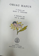 Load image into Gallery viewer, Llyfr ‘Oriau Hapus’ gan Mary O. Williams o 1953 / Oriau Hapus’ book by Mary O. Williams from 1953
