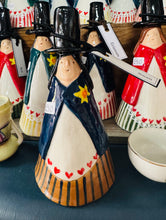 Load image into Gallery viewer, Siwan y Ladi Gymreig seramig wedi ei gwneud â llaw / Handmade ceramic Siwan the Welsh Ladi

