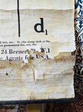 Load image into Gallery viewer, Modiwlator Sol Ffa cerddorol Hynafol a phrin John Curwen / Rare Antique musical John Curwen Sol Ffa Modulator
