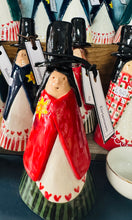 Load image into Gallery viewer, Eirianwen y Ladi Gymreig seramig wedi ei gwneud â llaw / Handmade ceramic Eirianwen the Welsh Ladi
