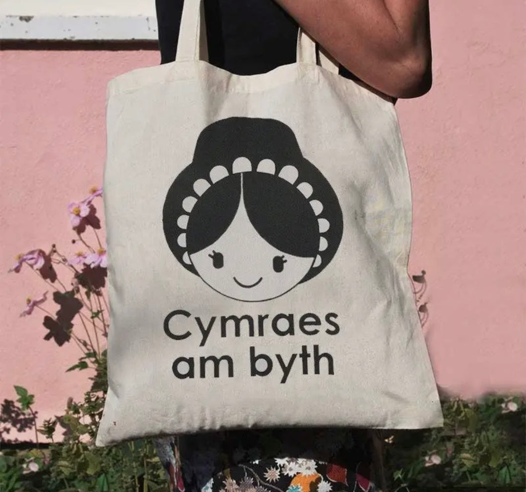 Bag Tote Cymraes am Byth / Cymraes am Byth Tote Bag