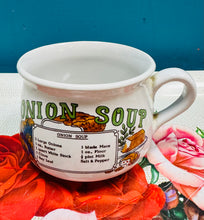 Load image into Gallery viewer, Powlen cawl nionyn Retro / Retro onion soup bowl
