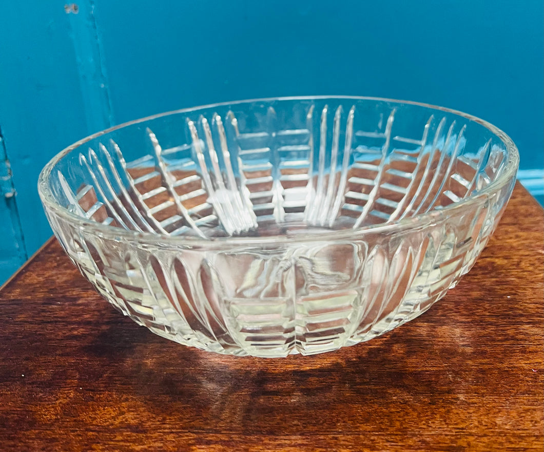 Bowlen Treiffl Wydr Vintage / Vintage Glass Trifle Bowl