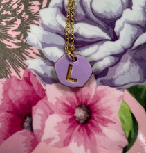 Load image into Gallery viewer, Mwclis Hexagon L aur / Hexagon gold L necklace
