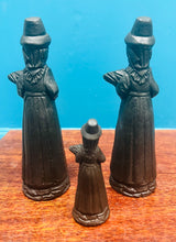 Load image into Gallery viewer, Tair ffigwr Ladi Cymreig Vintage wedi eu gwneud allan o lo Cymreig / Three Vintage Welsh Lady figures made out of Welsh coal
