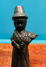 Load image into Gallery viewer, Tair ffigwr Ladi Cymreig Vintage wedi eu gwneud allan o lo Cymreig / Three Vintage Welsh Lady figures made out of Welsh coal
