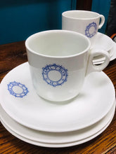 Load image into Gallery viewer, Cwpan ,Soser a dwy blât hynafol ‘Capel Y Glyn Penmaenmawr’ / Antique ‘Capel Y Glyn Penmaenmawr’ Cup,Saucer and 2 plates
