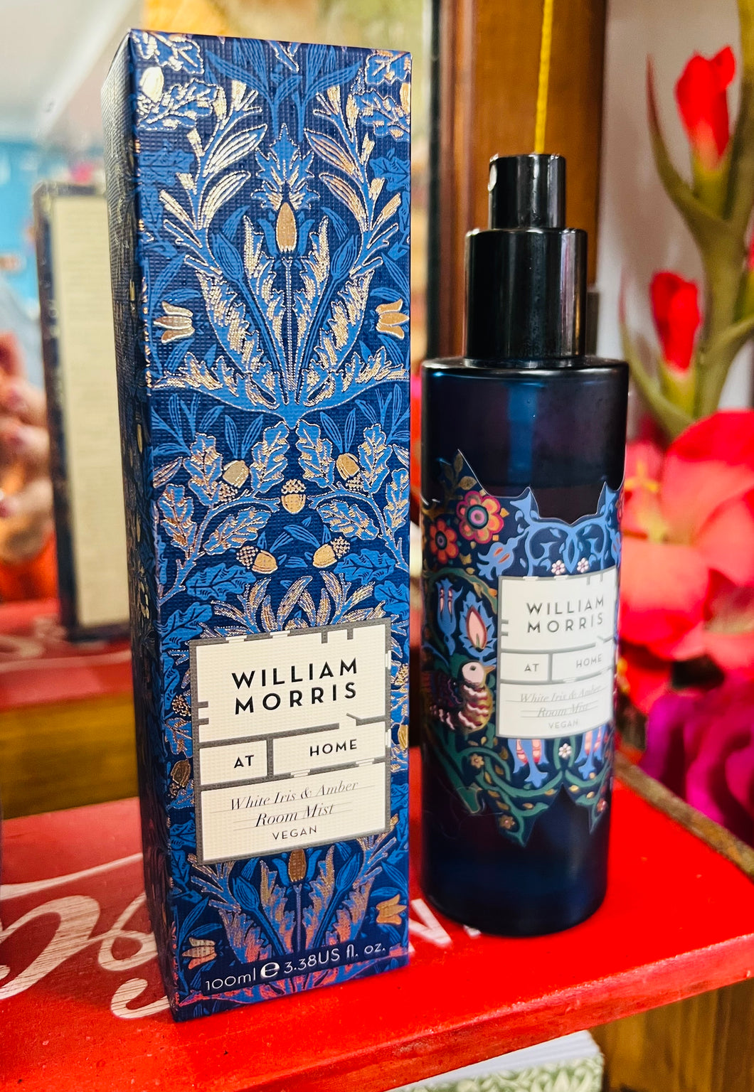 Chwistrell ystafell William Morris White Amber & Iris / William Morris White Amber & Iris room mist