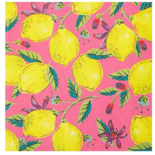 Load image into Gallery viewer, 20 Napcin Lemon Trofanol / 20 Tropical Lemon paper napkin
