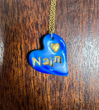 Load image into Gallery viewer, Mwclis marbl ‘Nain’ / ‘Nain’ marble necklace
