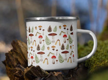 Load image into Gallery viewer, Cwpan campio enamel Chwilota / Foraging enamel camping cup
