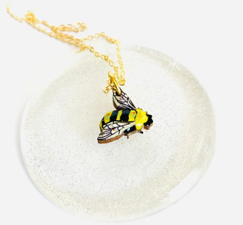 Mwclis Cacwn / Bumblebee necklace