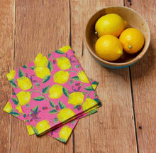 Load image into Gallery viewer, 20 Napcin Lemon Trofanol / 20 Tropical Lemon paper napkin
